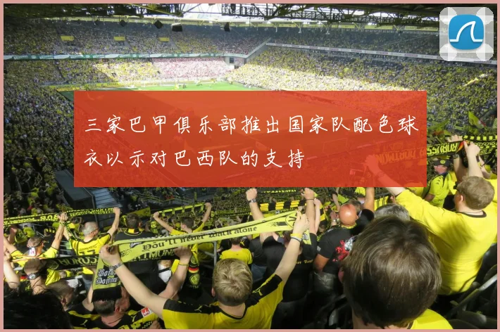 三家巴甲俱乐部推出国家队配色球衣以示对巴西队的支持